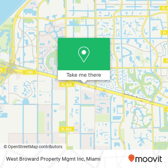 Mapa de West Broward Property Mgmt Inc
