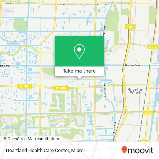 Mapa de Heartland Health Care Center