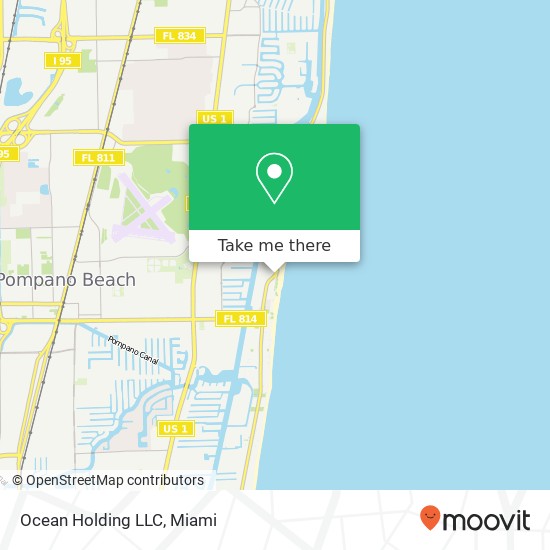 Mapa de Ocean Holding LLC