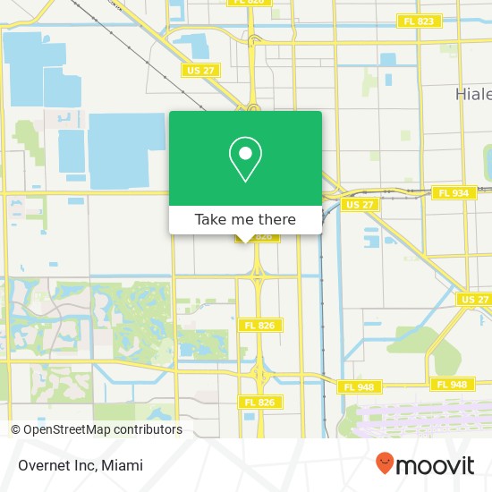 Overnet Inc map