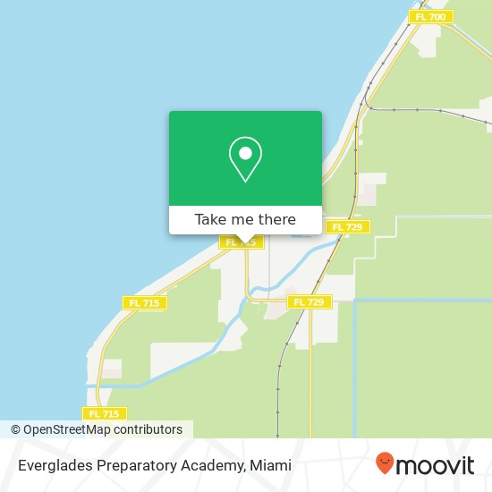 Everglades Preparatory Academy map