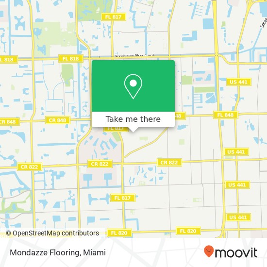 Mondazze Flooring map