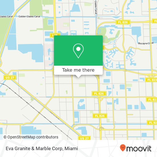 Mapa de Eva Granite & Marble Corp