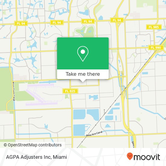 AGPA Adjusters Inc map