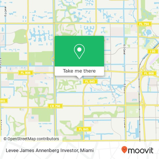 Mapa de Levee James Annenberg Investor