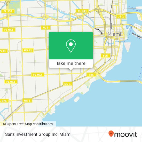Sanz Investment Group Inc map