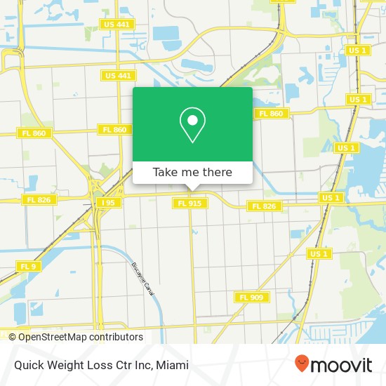 Quick Weight Loss Ctr Inc map