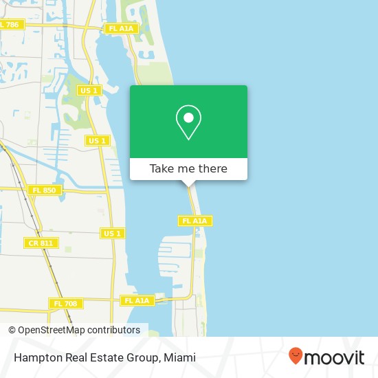 Hampton Real Estate Group map