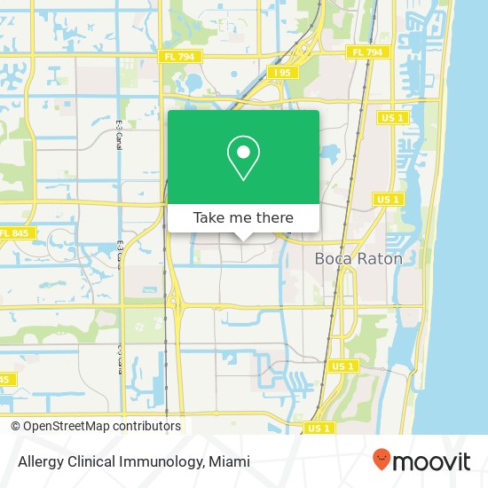 Allergy Clinical Immunology map