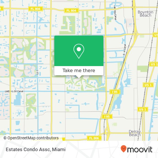 Estates Condo Assc map