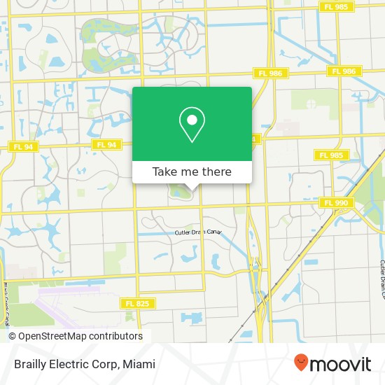 Brailly Electric Corp map