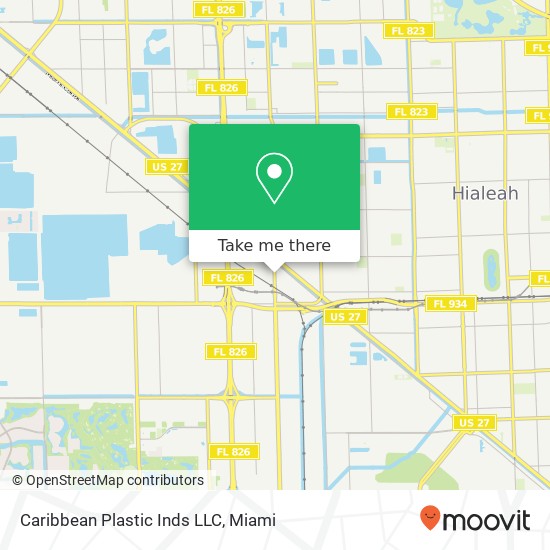 Mapa de Caribbean Plastic Inds LLC