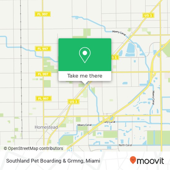 Southland Pet Boarding & Grmng map