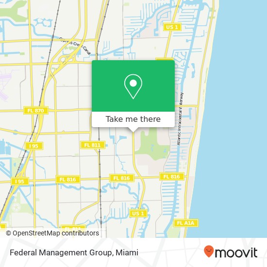 Federal Management Group map