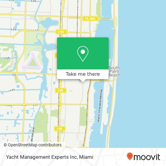 Mapa de Yacht Management Experts Inc