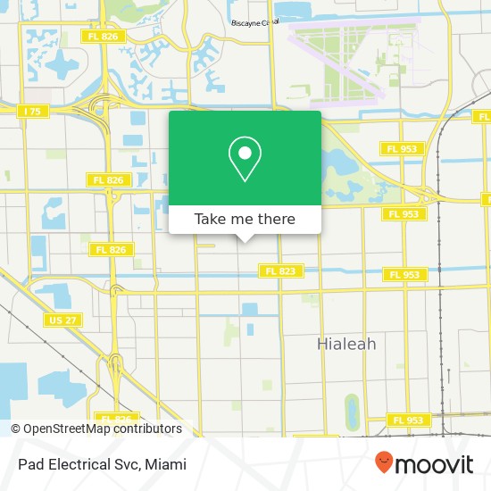 Mapa de Pad Electrical Svc