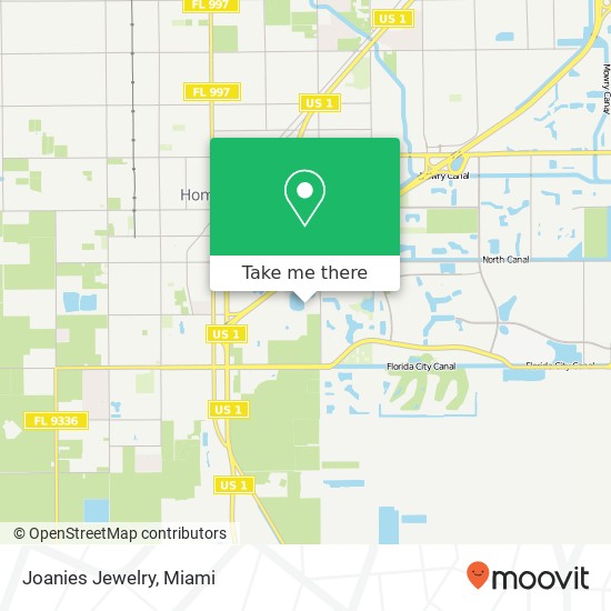 Joanies Jewelry map