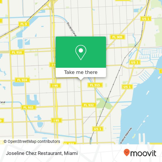 Mapa de Joseline Chez Restaurant