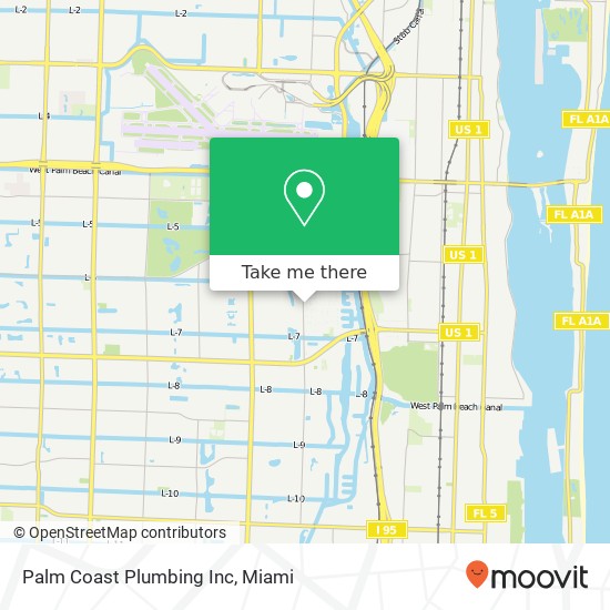 Palm Coast Plumbing Inc map