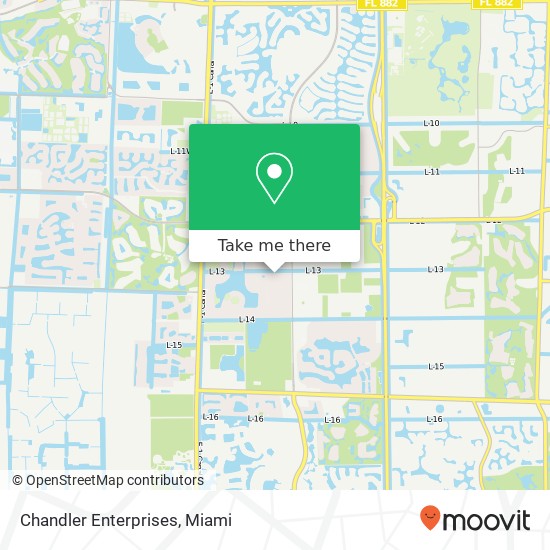 Chandler Enterprises map