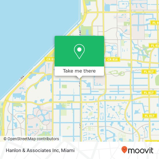 Hanlon & Associates Inc map
