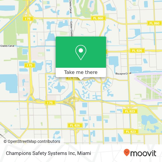 Mapa de Champions Safety Systems Inc