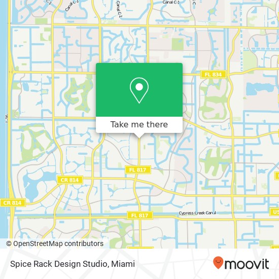 Spice Rack Design Studio map