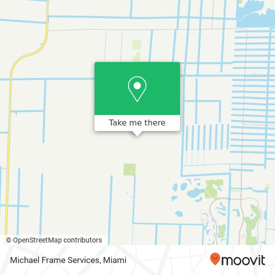 Michael Frame Services map