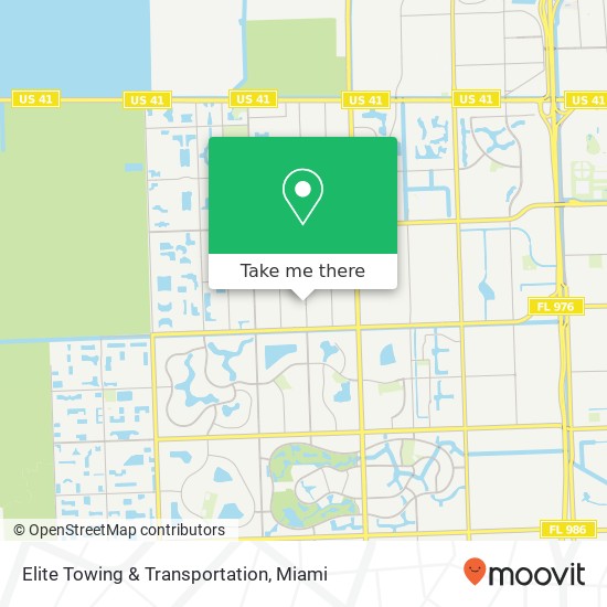 Mapa de Elite Towing & Transportation