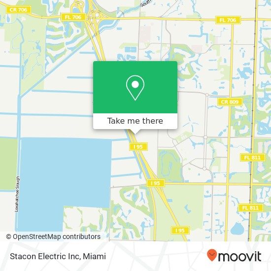 Stacon Electric Inc map