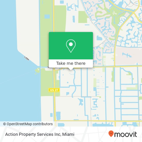 Mapa de Action Property Services Inc