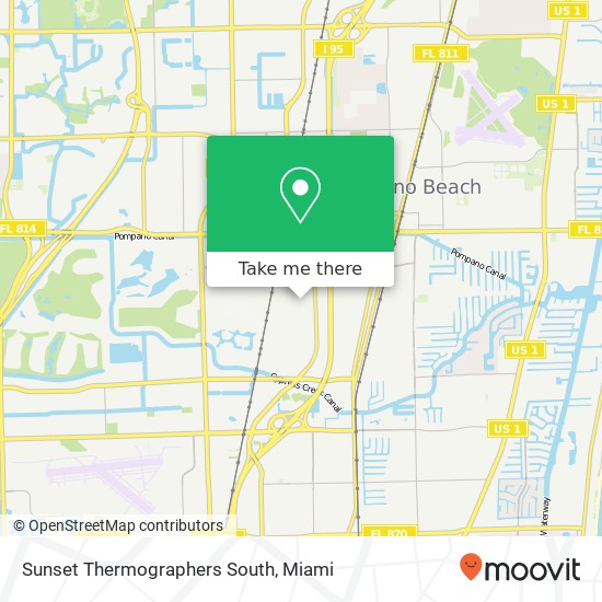 Mapa de Sunset Thermographers South