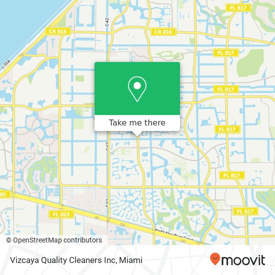 Vizcaya Quality Cleaners Inc map