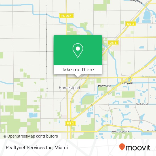 Realtynet Services Inc map