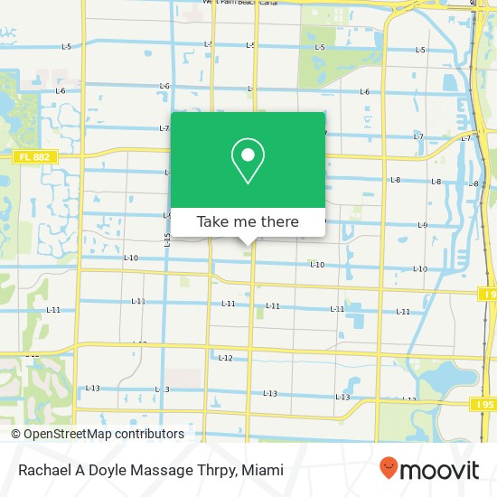 Mapa de Rachael A Doyle Massage Thrpy