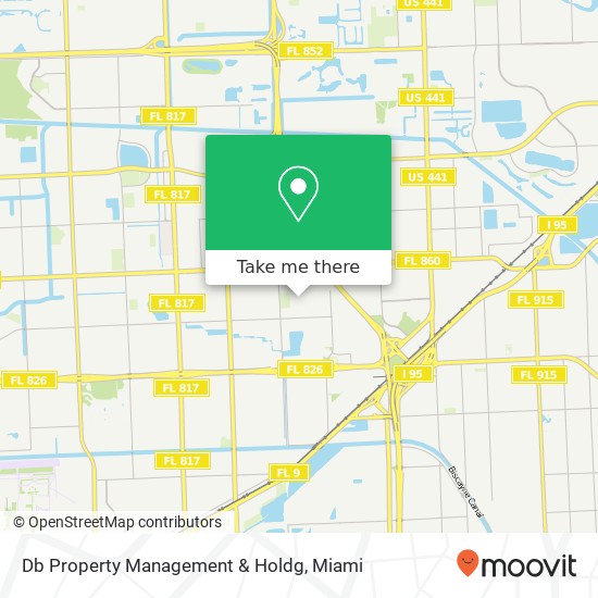 Db Property Management & Holdg map