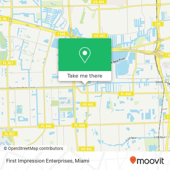 First Impression Enterprises map