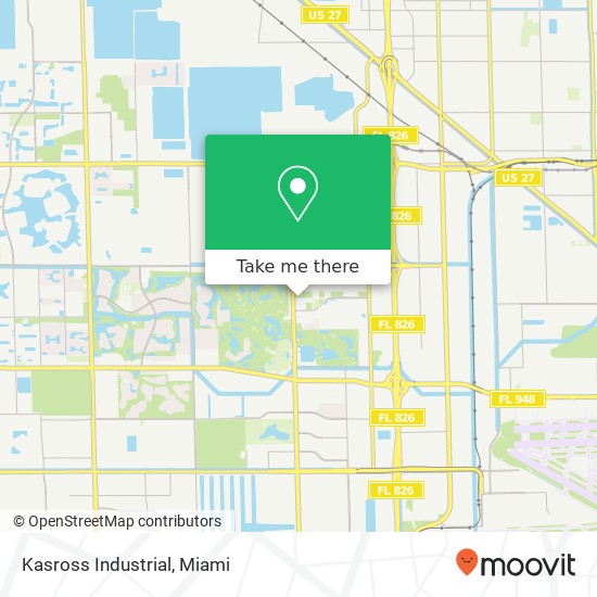 Kasross Industrial map