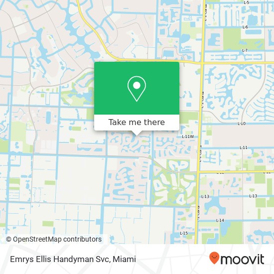 Emrys Ellis Handyman Svc map