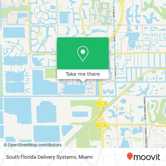 Mapa de South Florida Delivery Systems