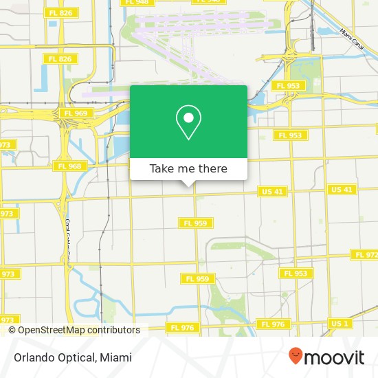 Orlando Optical map