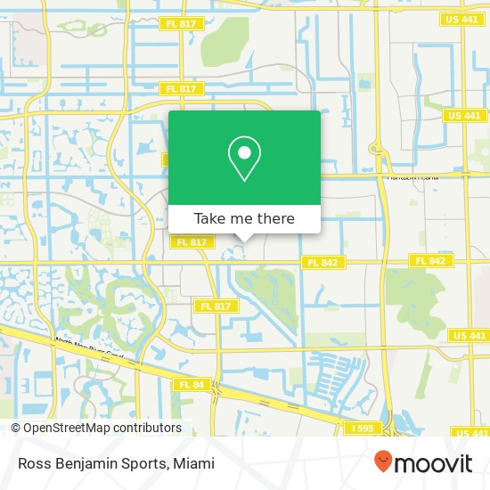 Ross Benjamin Sports map