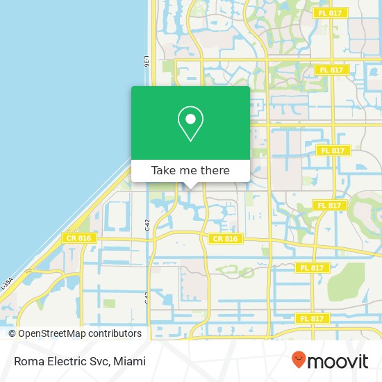 Roma Electric Svc map