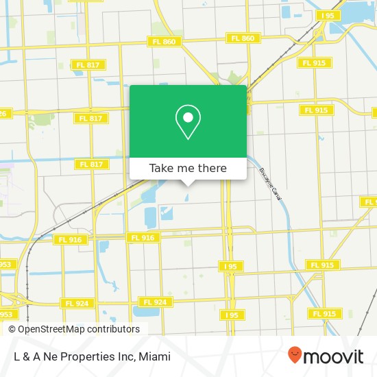 L & A Ne Properties Inc map