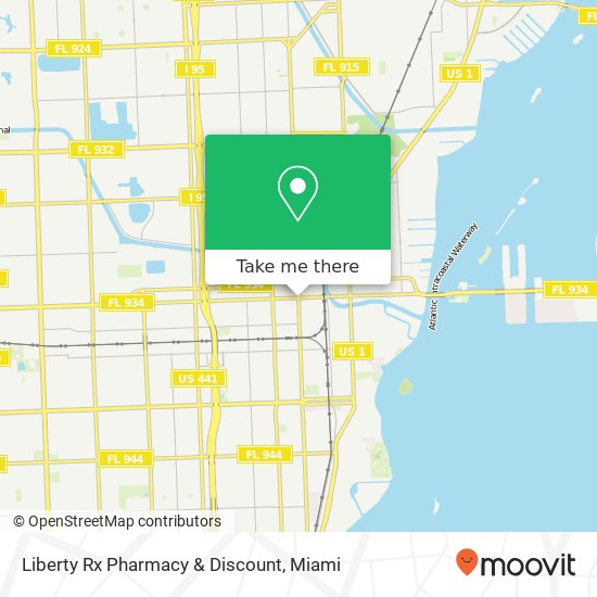 Liberty Rx Pharmacy & Discount map