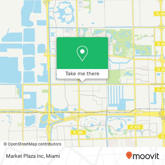 Market Plaza Inc map