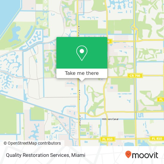 Quality Restoration Services map