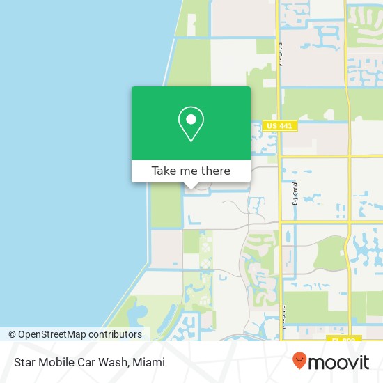 Mapa de Star Mobile Car Wash