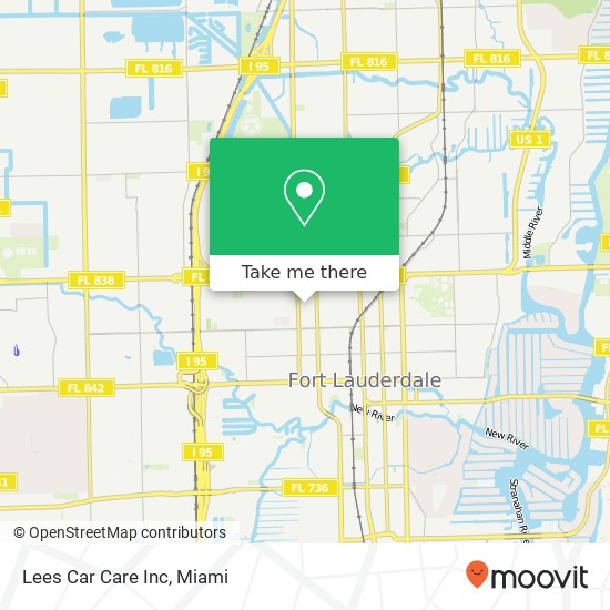 Lees Car Care Inc map