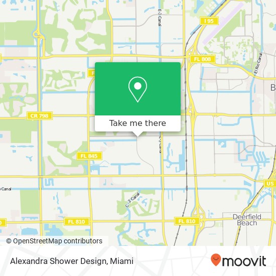 Mapa de Alexandra Shower Design